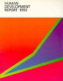 Copertina  Human development report 1993