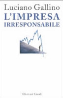 Copertina  L'impresa irresponsabile
