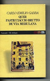 Copertina  Quer pasticciaccio brutto de via Merulana