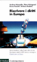 Copertina  Riscrivere i diritti in Europa : la carta dei diritti fondamentali dell'Unione europea