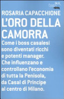 Copertina  L'oro della camorra