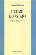 Copertina  L'uomo e lo Stato