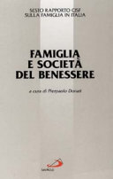 Copertina  Famiglia e societa' del benessere : sesto rapporto CISF sulla famiglia in Italia