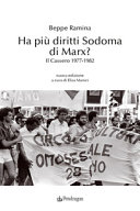 Copertina  Ha più diritti Sodoma di Marx? : Il Cassero 1977-1982
