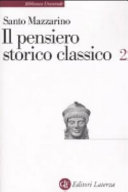 Copertina  Il pensiero storico classico: 2