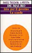 Copertina  Idee per il governo : la scuola