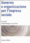 Copertina  Governo e organizzazione per l'impresa sociale