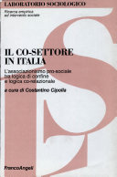 Copertina  Il co-settore in Italia : l'associazionismo pro-sociale tra logica di confine e spazio co-relazionale