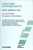 Copertina  Valutare in formazione : azioni, significati e valori