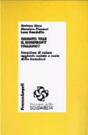 Copertina  Quanto vale il nonprofit italiano? : creazione di valore aggiunto sociale e ruolo delle donazioni