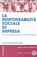 Copertina  La responsabilità sociale di impresa