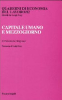 Copertina  Capitale umano e Mezzogiorno