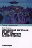 Copertina  Introduzione all'analisi dei servizi e degli interventi in ambito sociale