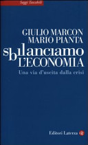 Copertina  Sbilanciamo l'economia : una via d'uscita dalla crisi