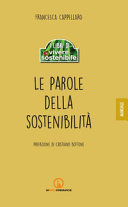 Copertina  Le parole della sostenibilità