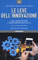 Copertina  Le leve dell'innovazione : lean, partecipazione e smartworking nell'era 4.0
