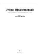Copertina  Urbino rinascimentale : pianta in scala 1:1000 della citta murata intorno al 1520