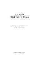 Copertina  Il Lazio regione di Roma : Palestrina, Museo archeologico nazionale, 12 luglio - 10 settembre 2002