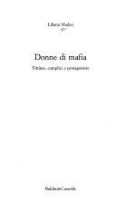 Copertina  Donne di mafia : vittime, complici e protagoniste