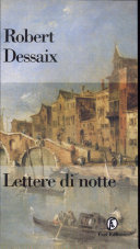 Copertina  Lettere di notte