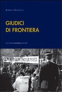 Copertina  Giudici di frontiera : interviste in terra di mafia