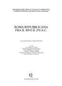 Copertina  Roma repubblicana fra il 509 e il 270 a.C.