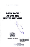 Copertina  Basic Facts about the United Nations