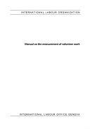 Copertina  Manual on the measurement of volunteer work